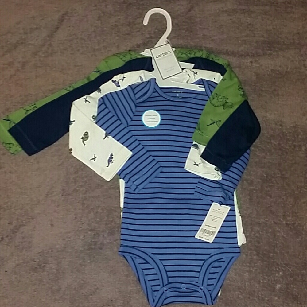 NWT Carter's 4 Pieces Baby Bodysuit Sz. 9 months